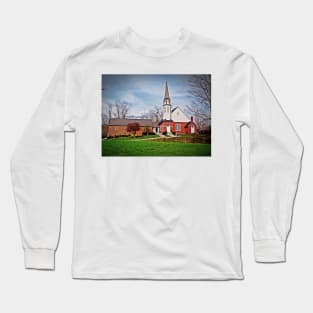 Stretched Steeple Long Sleeve T-Shirt